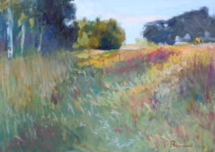 "Altweibersommer", Öl auf Leinwand, 60 x 70 cm, 2008