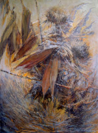 GRAUER HERBST Öl auf Leinwand, 60 x 80cm, 2004